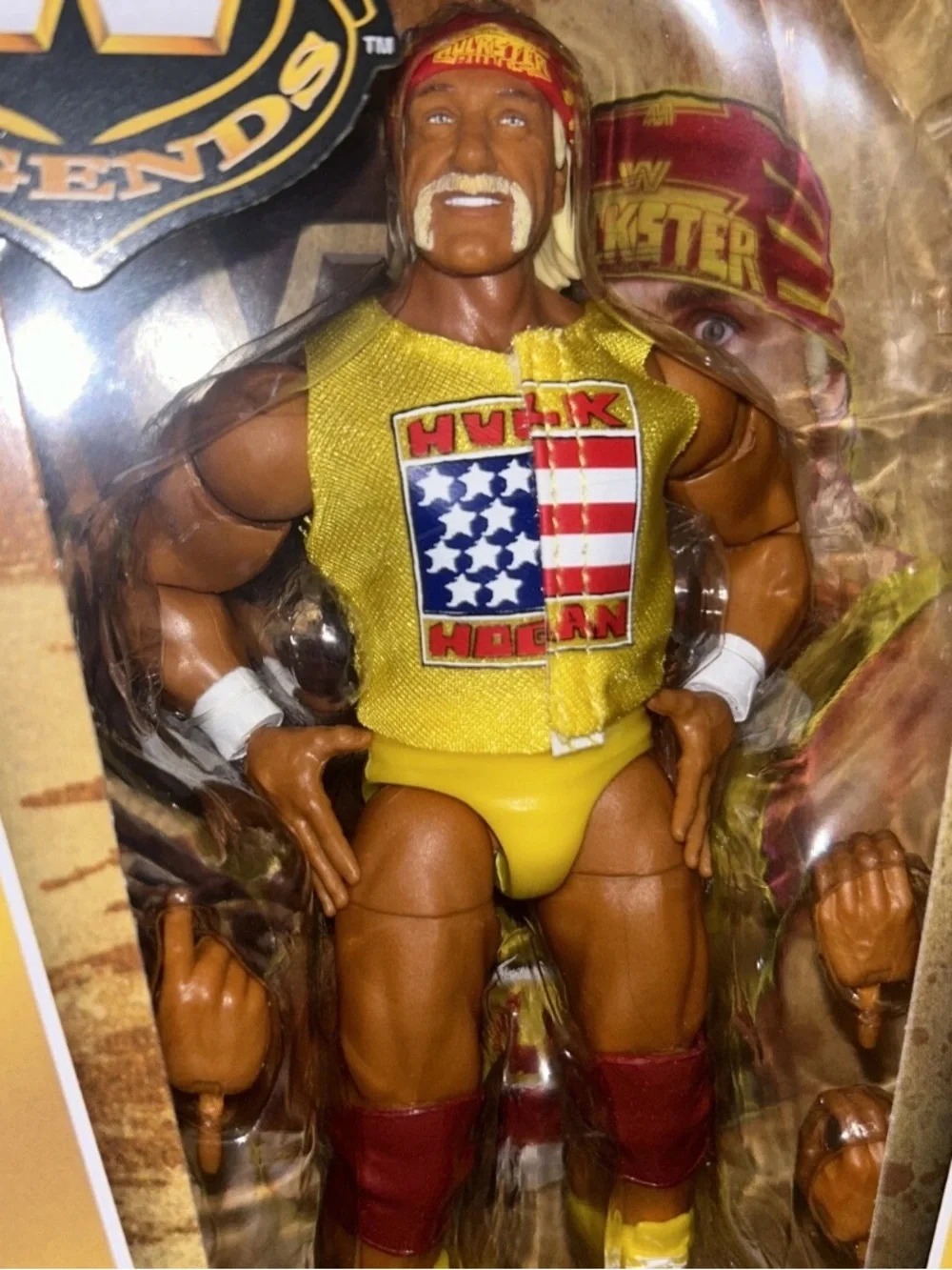 Mattel WWE Elite Collection Legends Series 24 Hulk Hogan Action Figure